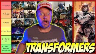 Transformers Movie Tier Ranking (2024)