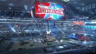 A peek inside AT&T Stadium to see WrestleMania 32's set construction: SmackDown, Mar. 31, 2016