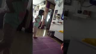 kk Ameera Azzahra Aiyra dancing