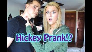 HICKEY PRANK ON GIRLFRIEND |GETS VIOLENT|