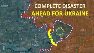 Encirclement Of Ukrainian Forces l Vuhledar Near Complete Collapse