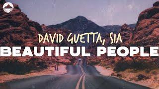 David Guetta, Sia - Beautiful People | Lyrics