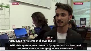 ÇOMÜ ALGAN Technology Team Conducts Test Flight of 'A1915 Drone'