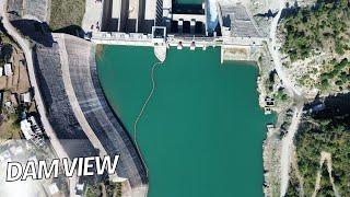 Stunning Drone Aerials of Dam & Reservoir