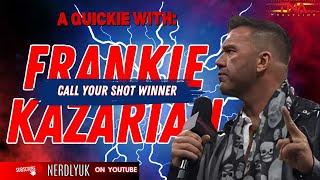 Exclusive Interview - A Quickie With Frankie Kazarian TNA Legend