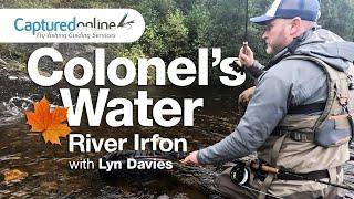 Fly-fishing on the River Irfon, Mid-Wales