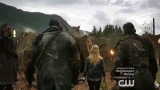 Lexa and Clarke first meeting