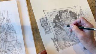 Drawing Comics & Cartoons With Pencil, the most Versatile Tool of ALL!