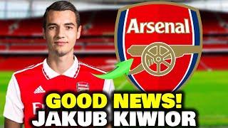 BREAKING NEWS! ARSENAL SNAGS THE HOTTEST POLISH TALENT WITH JAKUB KIWIOR SIGNING! ARSENAL NEWS