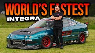 INFAMOUS "Gringotegra" The World’s Fastest Integra | Myles Kerr’s Story