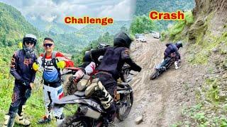 Ride jada challenge paryo?bike lay dhoka deyapaxe  ninja ticnic lagaunu paryo?