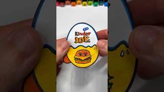 DIY Gegagedigedagedago Kinder Joy | Paper Craft Ideas #shorts #papercraft