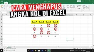 Cara Menghilangkan Angka Nol di Microsoft Excel