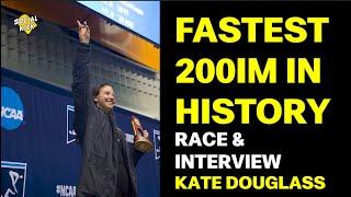 2023 Women's NCAA 200 IM Record Swim By Kate Douglass: 1:48.37