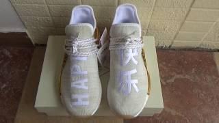 China Exclusive Pharrell NMD Human Race  Happy Gold 快乐 Review !