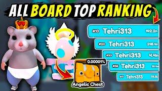 Top Ranking On All Board And Hatch 0.00001% Pet In Arm Wrestling Simulator (Roblox)!