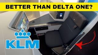 Flying KLM's Business Class - Better Than Delta One?