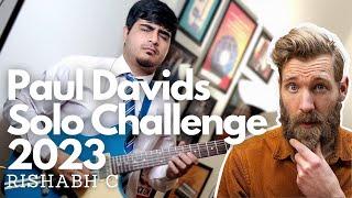 Paul Davids Solo Challenge 2023 - The Groove Engineer