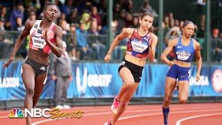 Allyson Felix's 200m Olympic bid comes down to wire in 2016 | NBC Sports