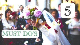 5 Things wedding guests MUST DO - wedding guest dos and donts