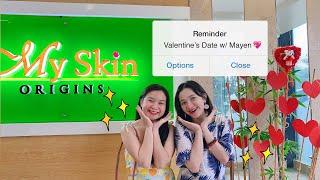 A Valentine's Day Date Vlog: My Skin Origins Facial Session  | Sweetroxieee by Roxanne Lacap