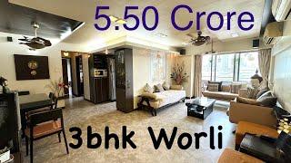 5.50 Crore, 3bhk Harmony CHS, Worli