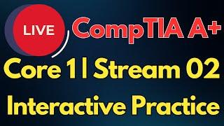 CompTIA A+ Core 1 Interactive Practice | Live Q&A with Realtime Polls