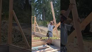 Idiot Proof Heights #woodframing #framing #buildingengineering #diablotoolsambassador #framing