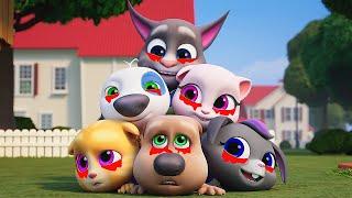 RUN! RUN! RUN! Talking Tom Shorts Cartoon Trailer vs My Talking Tom Friends OFFICIAL TRAILER 2