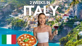 How to travel ITALY  | The PERFECT 2 week itinerary!