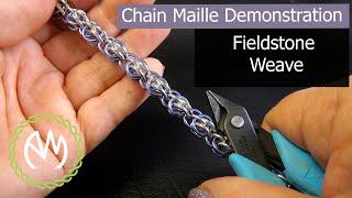 Chain Maille Tutorial - Fieldstone Weave