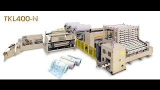 TKL400-N  High Speed Automatic Non-stop Toilet Toll Kitchen Towel Production Line