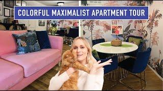 MY BOLD, COLORFUL, MAXIMALIST APARTMENT TOUR | DIY & Thrifted