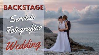 Backstage Fotografico: Inspiration Elopement al Mare - Foto di matrimonio