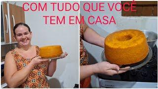 BOLO DE MILHO   GASTANDO MUITO POUCO E FICA DELICIOSO