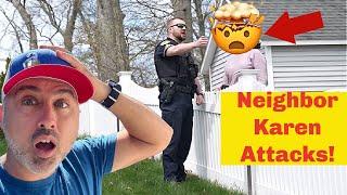 COPS CALLED! OVERLY PASSIONATE NEIGHBOR Won't Let It Go!! (Crazy neighbors!)