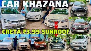 CRETA @3.99 with sunroof SECOND-HAND CAR IN KOLKATA POLO,VERNA,SWIFT,DUSTER,ECO SPORTS,cruzz,k10