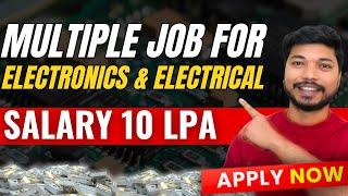 Best Jobs for Electronics & Electrical Engineer | Apply Now Online  | Electronics Geek