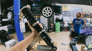 JZX90 BC Racing coilover install // 144.racing X Nate Hamilton