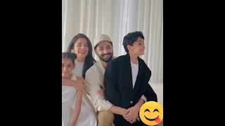 Danish Taimoor# Ayeza khan # Son and daughter# Very nice family # 