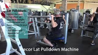 Precor Lat Pulldown Machine - Lat Pulldowns