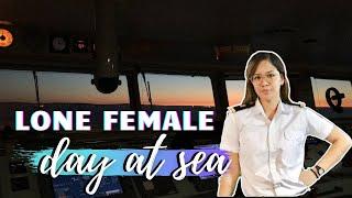 LONE FEMALE -  A DAY IN MY LIFE AT SEA | Jy's Journal