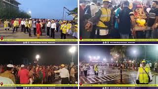 Crowd Management by AADM volunteers | Anant Chaturdashi Ganpati Visarjan Seva 2023 | Aniruddha Bapu