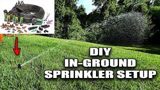 How to Install a In-Ground Sprinkler System - DIY Step By Step Guide