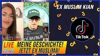 EX MUSLIM KIAN klärt auf  SAMSTAGTAGS- NIGHTTALK | EX MUSLIMA YAMNA| MEINE GESCHICHTE | 22.07