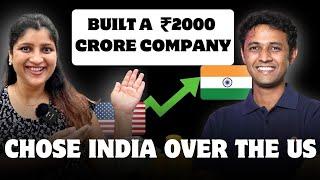 IITian Built a ₹2000 crore company from India |Why He Chose India Over the USA |Albeli Ritu '