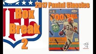 2017 Panini Classics Football Blaster Box Break 2