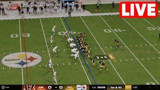 NFL LIVE Bengals vs. Steelers | Week 18 NFL Full Game - 4th January 2025 Madden NFL 25