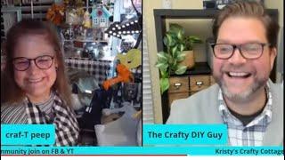 TheCraftyDIYGuy and craf-T making a Dolly Parton Pumpkin!