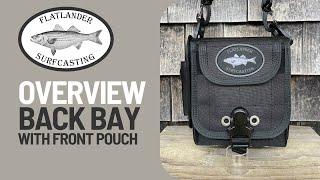 Flatlander Surfcasting Overview: Back Bay Bag with Front Pouch